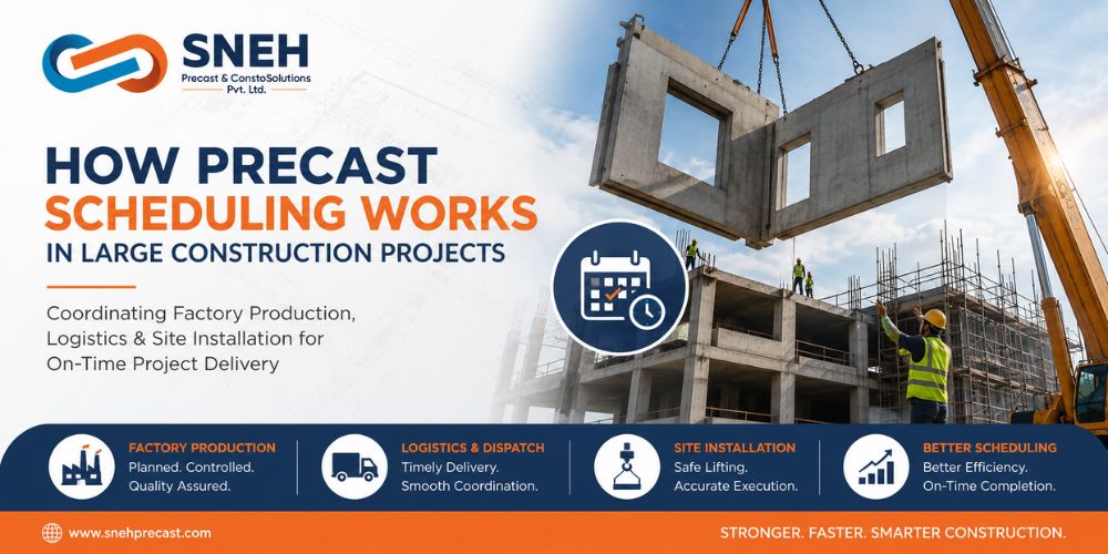 How Precast Scheduling Works in Large Construction Projects